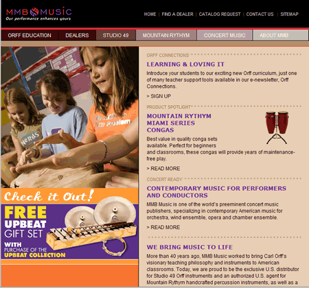 MMB Music Website